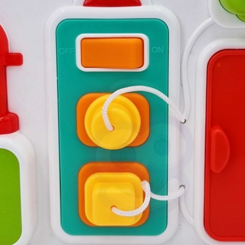 WOOPIE Baby Tablica Manipulacyjna Kuchnia z Zegarem dla Dzieci - Światło, Dzwięk WOOPIE Baby Tablica Manipulacyjna Kuchnia z Zegarem dla Dzieci - Światło, Dzwięk
