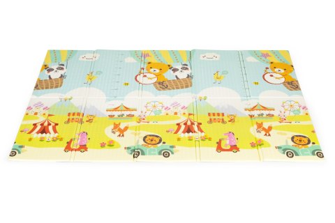 Mata Dla Dzieci Dwustronna Składana Ecotoys 147x193 cm – Edukacyjna, Z Torbą
