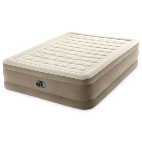 Materac Dmuchany Dwuosobowy Queen Intex 64428 Z Elektryczną Pompką 203x152 cm