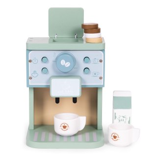 Drewniany Ekspres Do Kawy Dla Dzieci ECOTOYS – Zestaw Baristy