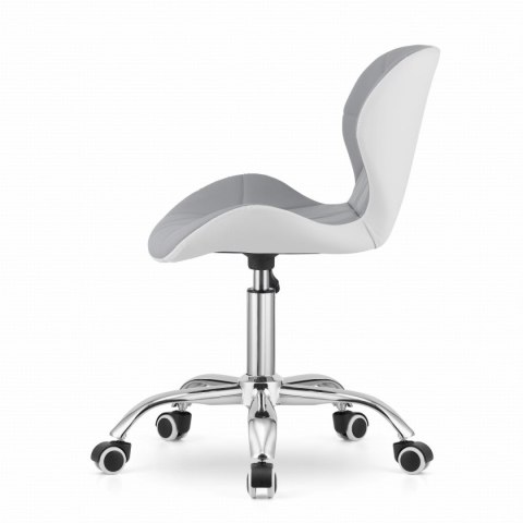 Krzesło Biurkowe LEOBERT AVOLA – Ekoskóra, Ergonomiczne, Obrotowe