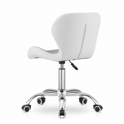 Krzesło Biurkowe LEOBERT AVOLA – Ekoskóra, Ergonomiczne, Obrotowe