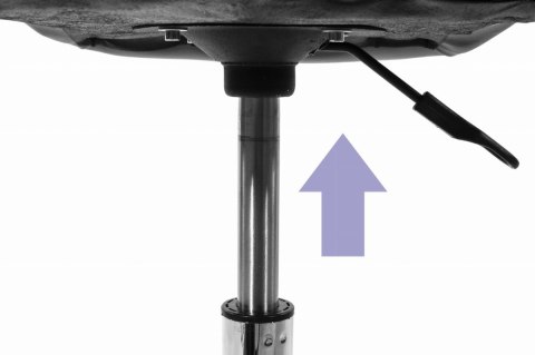 Krzesło Biurkowe LEOBERT AVOLA – Ekoskóra, Ergonomiczne, Obrotowe