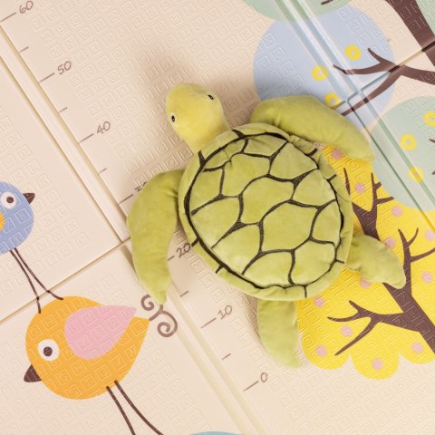 Piankowa Mata Edukacyjna ECOTOYS 200x180 Cm Dwustronna - Alfabet, Miarka