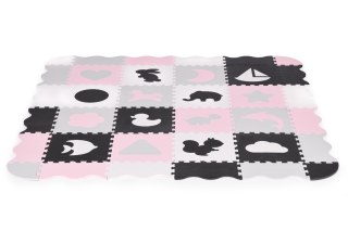 Piankowa Mata Puzzle ECOTOYS – 36 Elementów, Suchy Basen, 151x151 Cm