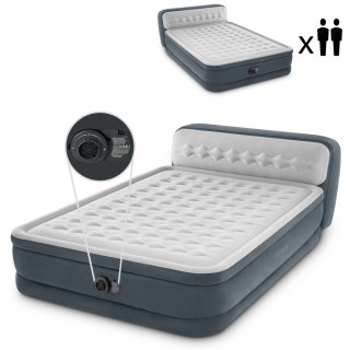 Materac 2-osobowy Intex 64448N DELUXE Z Elektryczną Pompką 236x152x86 cm