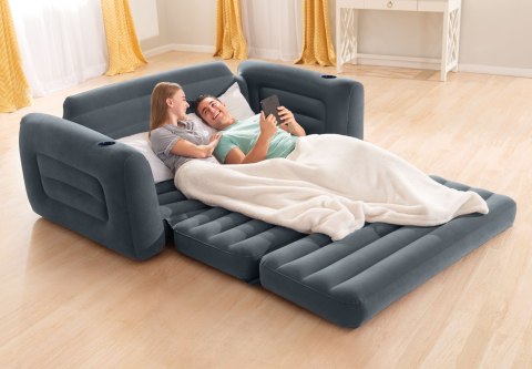 Sofa Dmuchana Rozkładana 2w1 Intex 66552NP – Materac 231x203x66 cm