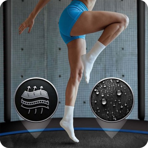 Trampolina Ogrodowa Neo-Sport 8ft/252cm – Z Siatką i Drabinką