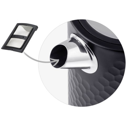 Czajnik Elektryczny Matowy Berdsen BD-705 – 1,7 L, Metalowa Obudowa, 2200 W