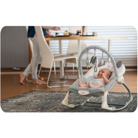 Multifunkcyjny Leżaczek Nukido Dla Niemowląt - Kołyska, Bujaczek, Wibracje