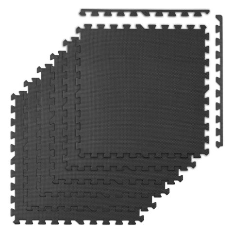 Mata Gimnastyczna Piankowa Puzzle 180x120 cm EVA Do Ćwiczeń Fitness