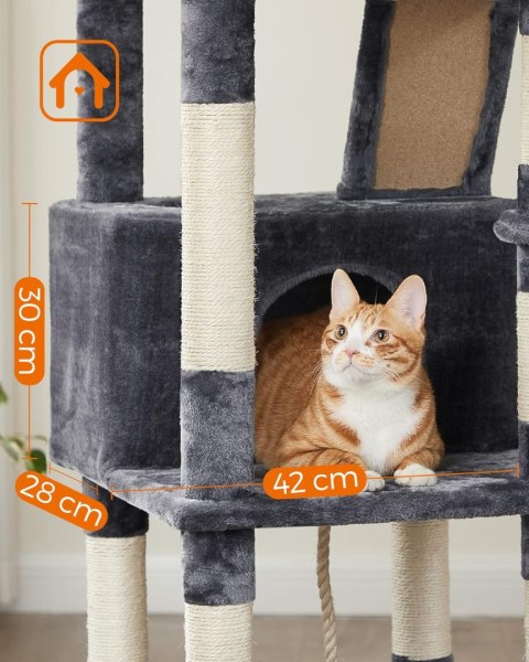 Drapak Dla Kota Oskar 206 Cm – Stabilny, Duży, Dla Kilku Kotów