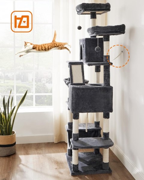 Drapak Dla Kota Oskar 206 Cm – Stabilny, Duży, Dla Kilku Kotów