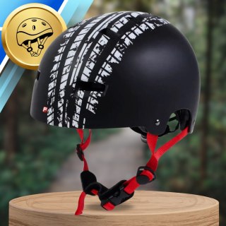 Kask Skate Orzech FISHER L/XL BMX Rower Hulajnoga Rolki 58-61 cm