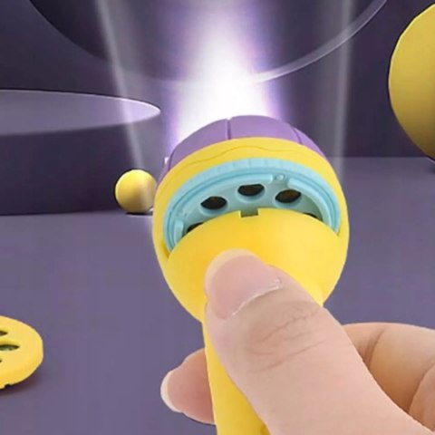 Zestaw Projektorów Do Rysowania- Projektor Grający Dinozaur I Latarka