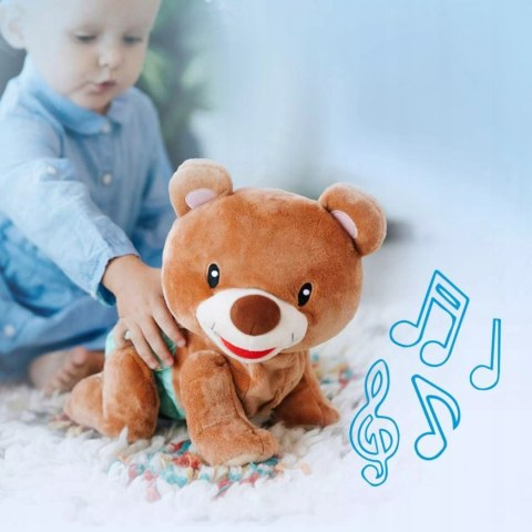 Interaktywny Raczkujący Miś Tuptuś VTech Baby 60824 – Mówiący Pluszak