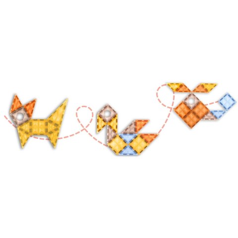 Klocki Magnetyczne Ricokids 100 Elementów – Kreatywna Układanka 3D