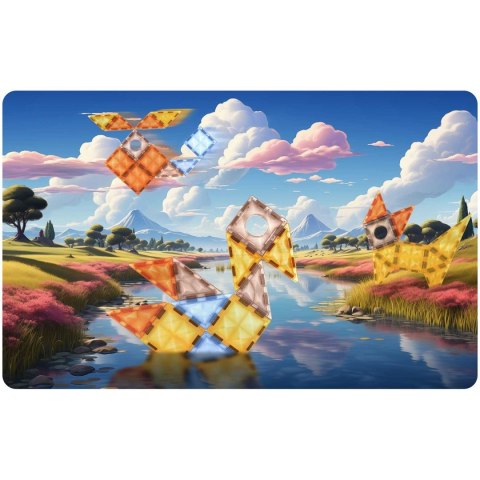 Klocki Magnetyczne Ricokids 100 Elementów – Kreatywna Układanka 3D