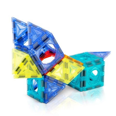 Klocki Magnetyczne Konstrukcyjne Karuzela RicoKids – 71 Elementów, 3D