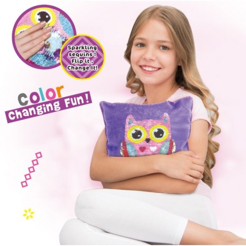 Kreatywny Zestaw Do Szycia Poduszka Sowa Z Cekinami Woopie ART&FUN