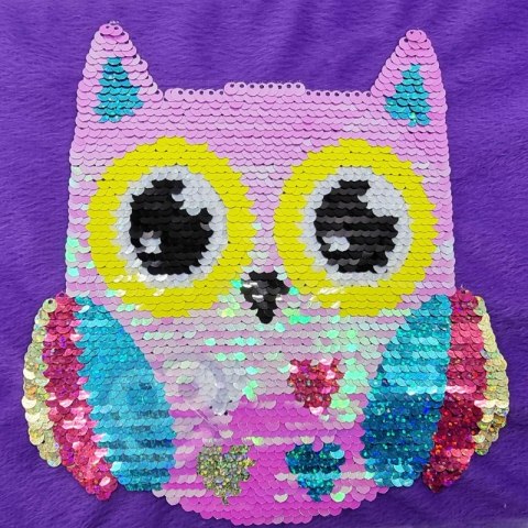 Kreatywny Zestaw Do Szycia Poduszka Sowa Z Cekinami Woopie ART&FUN