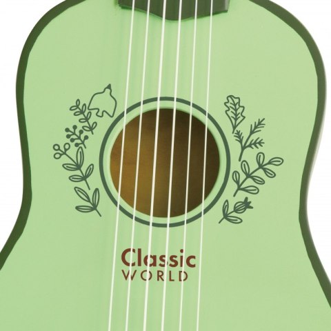 Drewniana Gitara Vintage dla Dzieci - CLASSIC WORLD Edukacyjna Zabawka Drewniana Gitara Vintage dla Dzieci - CLASSIC WORLD Edukacyjna Zabawka