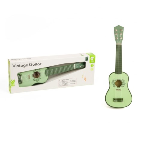 Drewniana Gitara Vintage dla Dzieci - CLASSIC WORLD Edukacyjna Zabawka Drewniana Gitara Vintage dla Dzieci - CLASSIC WORLD Edukacyjna Zabawka