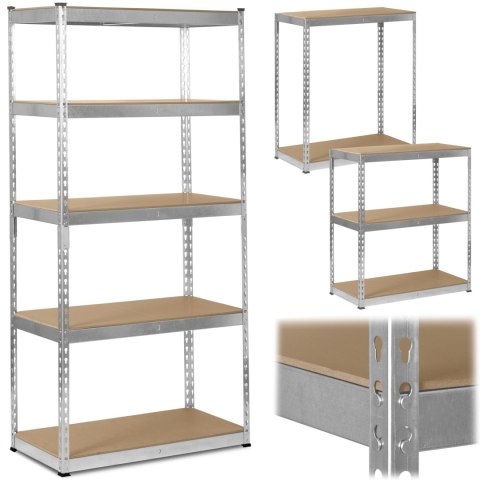 Regał Metalowy Magazynowy Humberg HR-700 183 x 90 x 45 cm Regał Metalowy Magazynowy Humberg HR-700 183 x 90 x 45 cm
