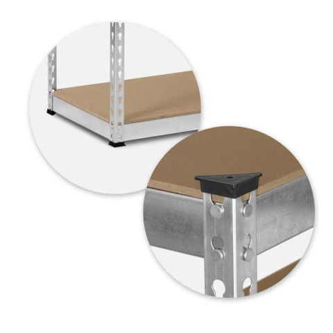 Regał Metalowy Magazynowy Humberg HR-700 183 x 90 x 45 cm Regał Metalowy Magazynowy Humberg HR-700 183 x 90 x 45 cm