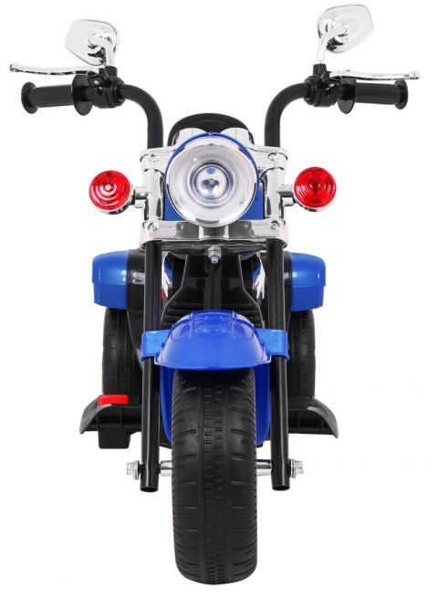Motorek Na Akumulator Chopper NightBike – Niebieski Pojazd Dla Dzieci Motorek Na Akumulator Chopper NightBike – Niebieski Pojazd Dla Dzieci
