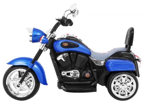 Motorek Na Akumulator Chopper NightBike – Niebieski Pojazd Dla Dzieci Motorek Na Akumulator Chopper NightBike – Niebieski Pojazd Dla Dzieci