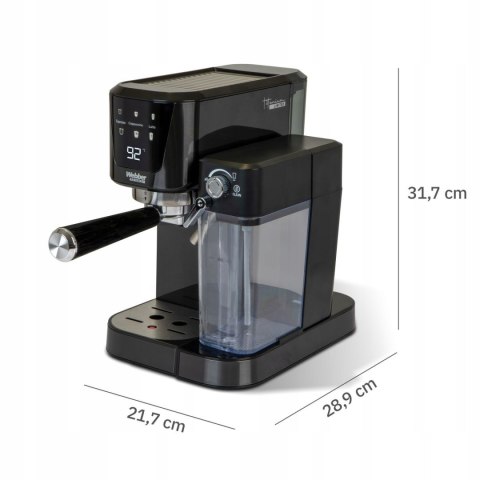 Ekspres Ciśnieniowy Webber L7 Caldas 20 Bar – Półautomatyczny, Kolbowy