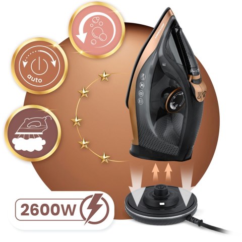 Bezprzewodowe Żelazko Parowe Z Podstawką Ładującą Berdsen 10w1 – 2600W