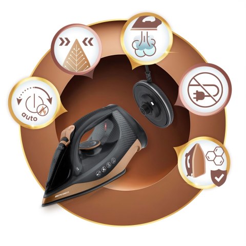 Bezprzewodowe Żelazko Parowe Z Podstawką Ładującą Berdsen 10w1 – 2600W