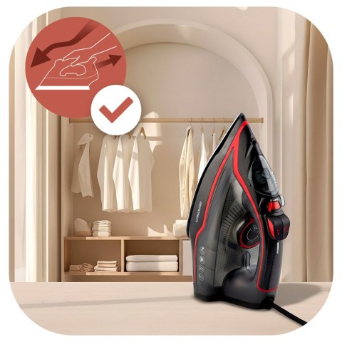 Berdsen BD-331 Żelazko Parowe 9w1 - Para Pionowa, Samoczyszczenie, 2600 W