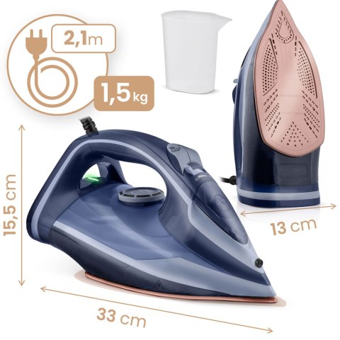 Żelazko Parowe Berdsen 9w1 3000W – Ceramiczna Stopa, Pionowa Para