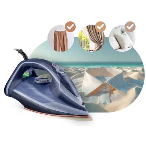 Żelazko Parowe Berdsen 9w1 3000W – Ceramiczna Stopa, Pionowa Para