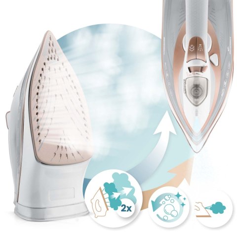 Żelazko Parowe Berdsen BD-332 – 3000 W, Ceramiczne, Para Pionowa , Białe