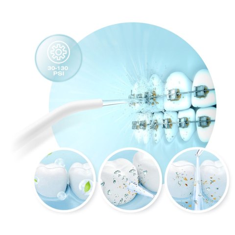 Irygator Do Zębów Berdsen - 1800 Impulsów, 5 Trybów, 300 Ml, IPX7, USB‑C