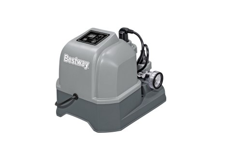 Chlorator słonej wody do basenów BESTWAY Czyszczenie wody + Paski testowe Chlorator słonej wody do basenów BESTWAY Czyszczenie wody + Paski testowe
