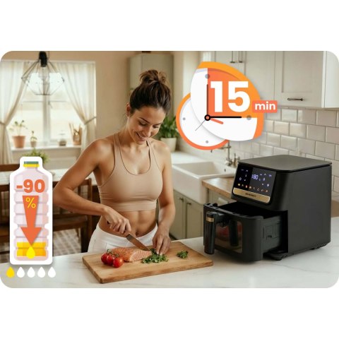 Frytkownica Beztłuszczowa Berdsen Air fryer – 6,5 L, 1700W, 8 Programów