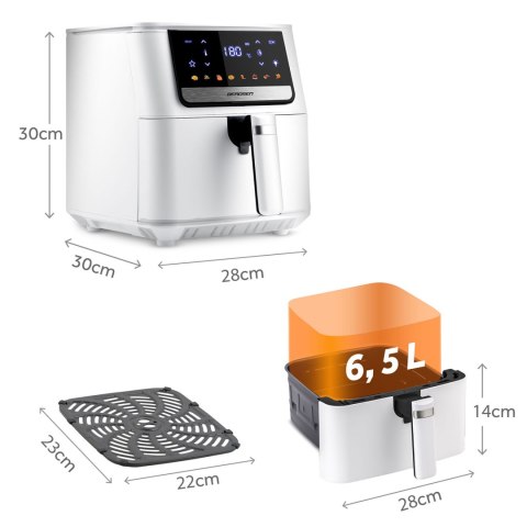 Duża Frytkownica Beztłuszczowa Berdsen BD-662 6,5L – 8 Programów, 1700W