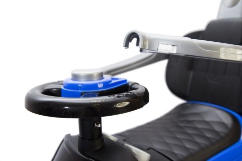 Jeździk Auto Pchacz 12-36m Niebieski z Prowadnikiem