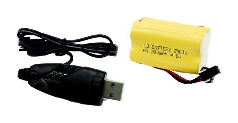 Duża Zdalnie Sterowana Amerykańska Ciężarówka Z Przyczepą 1:16 – Pilot, USB