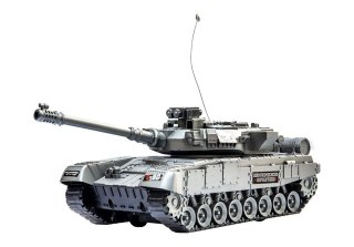 Czołg Zdalnie Sterowany RC – Model Wojskowy, 31 Cm, LED, Szary