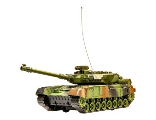 Czołg Zdalnie Sterowany RC – Model Wojskowy, 31 Cm, LED, Zielony