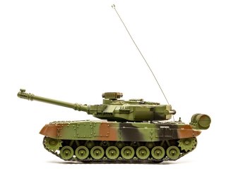 Czołg Zdalnie Sterowany RC – Model Wojskowy, 31 Cm, LED, Zielony