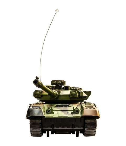 Czołg Zdalnie Sterowany RC – Model Wojskowy, 31 Cm, LED, Zielony