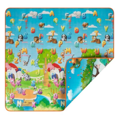 Mata Do Raczkowania Dwustronna XXL 180x200 Dla Niemowląt