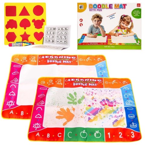 Mata Wodna Do Malowania i Rysowania Dla Dzieci 100x70 Pisaki